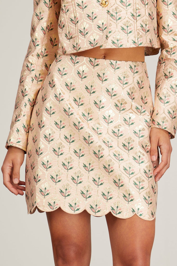 Louis Vuitton Monogram Flower Toweling Mini Skirt
