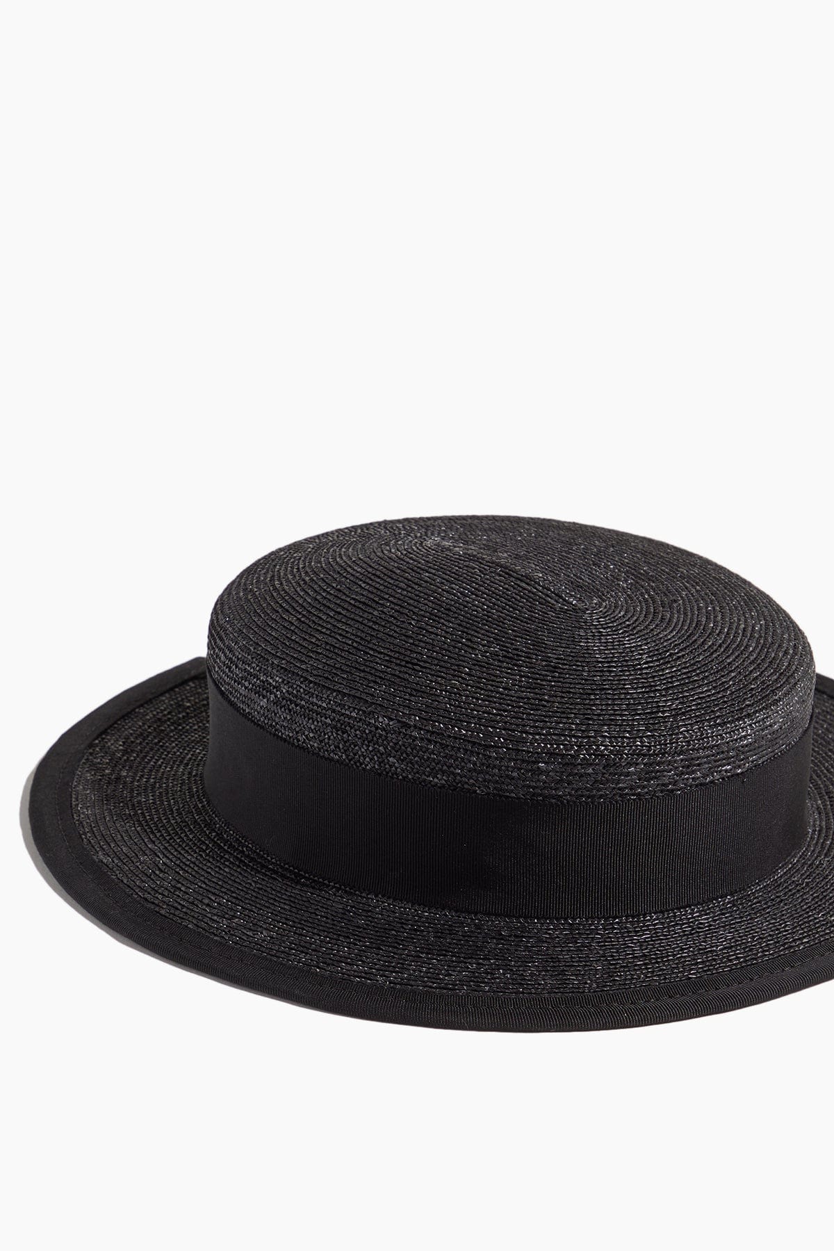 Gigi Burris Hats Bridgette Boater Hat in Black Gigi Burris Bridgette Boater Hat in Black
