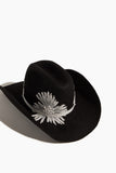 Gigi Burris Britney Hat in Black/White