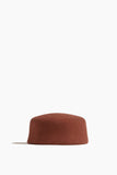 Gigi Burris Lauren Pillbox Hat in Clay