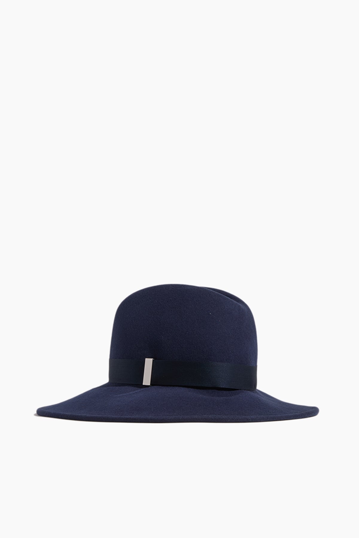 Gigi Burris Requiem Hat in Navy Cashmere