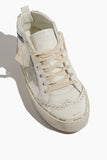 Golden Goose High Top Sneakers Hi Mid Star Sneaker in White/Ice/Blue/Silver Golden Goose Hi Mid Star Sneaker in White/Ice/Blue/Silver