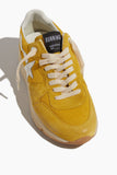 Golden Goose Low Top Sneakers Running Sneaker in Honey/White Golden Goose Running Sneaker in Honey/White