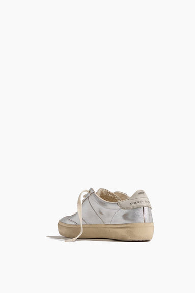 Golden Goose Low Top Sneakers Soul-Star Sneaker in Silver/White/Milk Golden Goose Soul-Star Sneaker in Silver/White/Milk