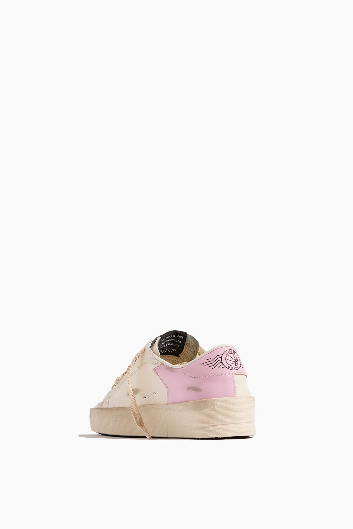 Golden Goose Low Top Sneakers Stardan Sneaker in White/Orchid Pink Golden Goose Stardan Sneaker in White/Orchid Pink