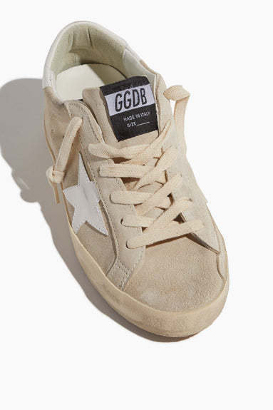 Golden Goose Low Top Sneakers Super Star Sneaker in Seed Pearl/White Golden Goose Super Star Sneaker in Seed Pearl/White