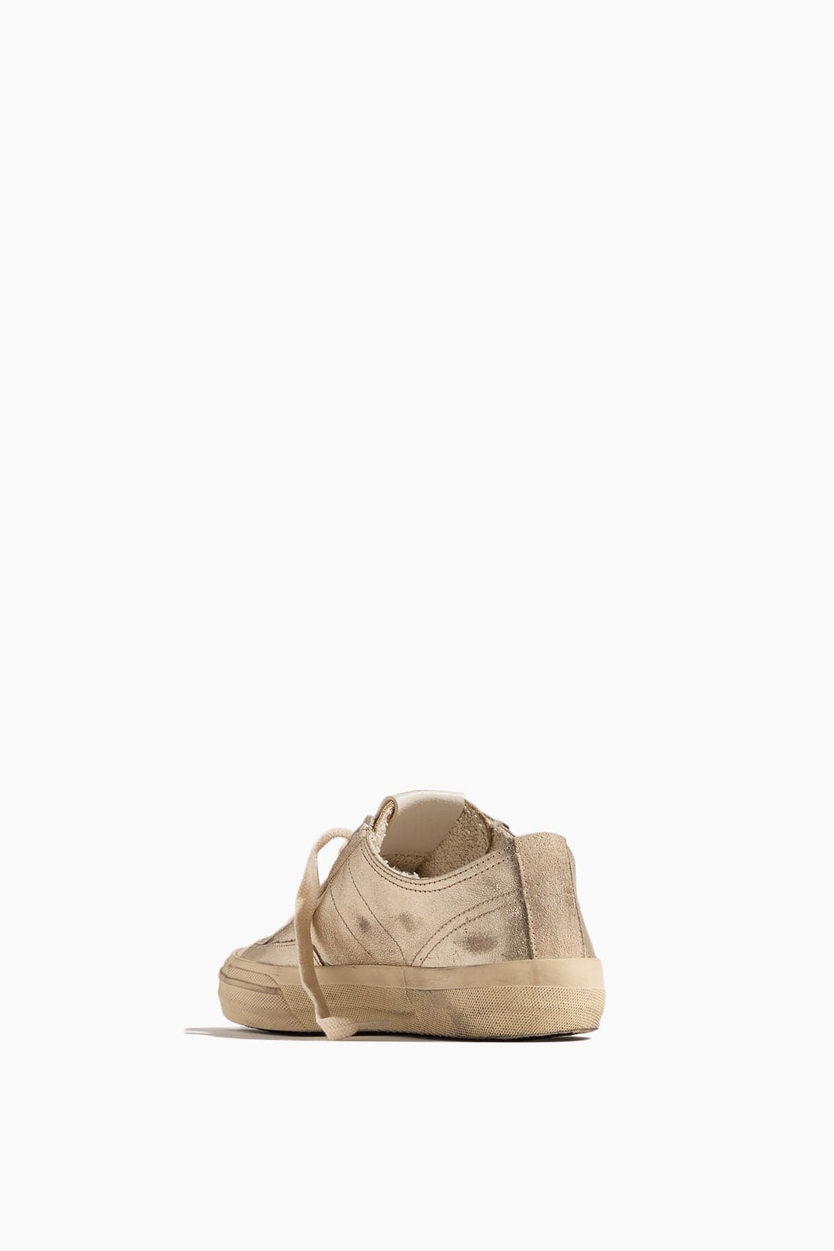 Golden Goose Low Top Sneakers V-Star 2 Sneaker in Platinum/Seed Pearl Golden Goose V-Star 2 Sneaker in Platinum/Seed Pearl