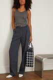 Nili Lotan Tops Becky Sweater Tank in Dark Grey Melange