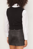 Guest In Residence Tops Tailored Vest in Black Guest in Residence Tailored Vest in Black