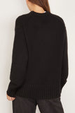 Guest In Residence Sweaters Cozy Crew in Black Cozy Crew in Black