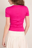 Flore Flore Car Tee in Fuchsia