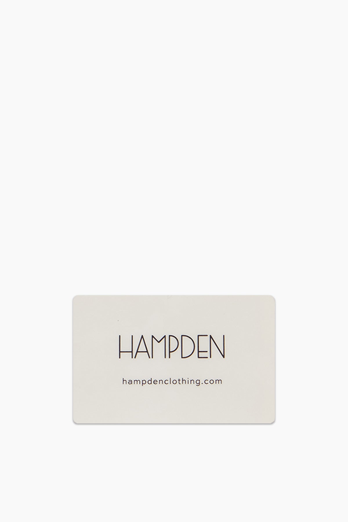 Hampden Clothing Hampden Gift Card