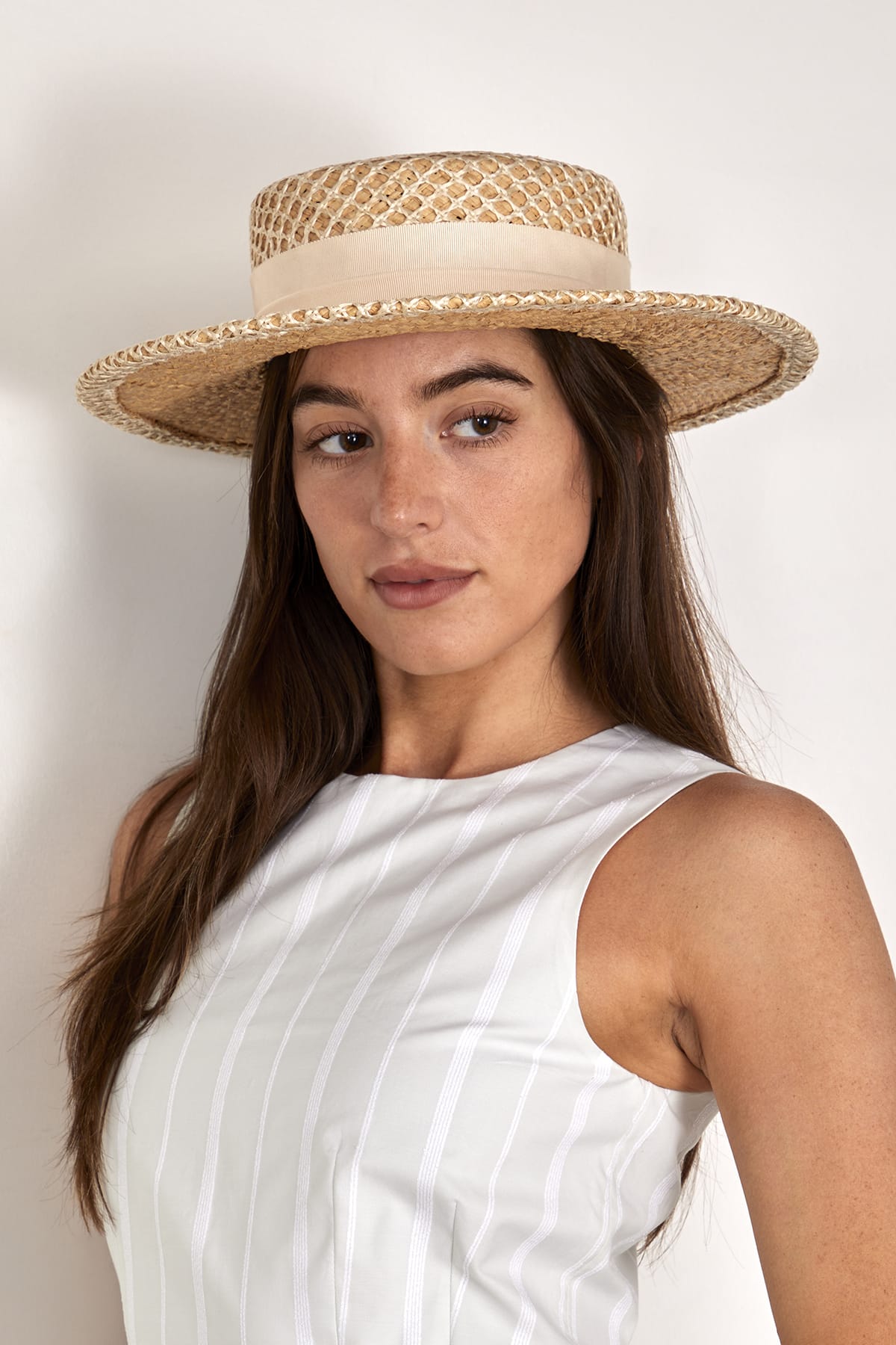 Gigi Burris Marion Hat in Natural