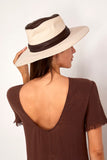 Gigi Burris Liora Hat in Natural/Black