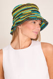 Staud Meyers Bucket Hat in Happy Sack