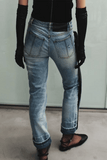 Hellessy Arin Jeans in Medium Wash/Gunmetal