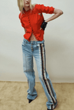 Axen Cardigan in Rouge