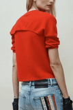 Axen Cardigan in Rouge