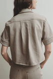 Hellessy Brook Shirt in Beige Wash