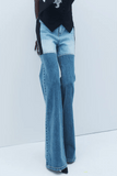 Hellessy Cal Jeans in Combo Wash/Black