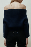 Hellessy Colin Sweater in Navy/Ecru
