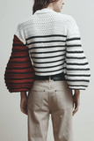 Hellessy Craig Cardigan in Multi Stripe