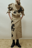 Hellessy Dima Cargo Skirt in Beige