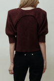 Fritz Sweater in Merlot