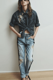 Hellessy Kyle Shirt in Navy Multi