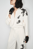 Hellessy Lazlo Blouse in Custard