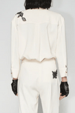 Hellessy Lazlo Blouse in Custard