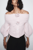 Hellessy Lenon Sweater in Rose