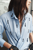 Hellessy Lucas Shirt in Blue