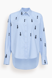 Hellessy Lucas Shirt in Blue