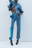 Hellessy Lya Jeans in Dark Stone Wash/Blue