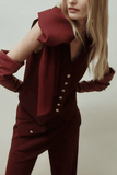 Hellessy Palma Vest in Bordeaux