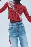 Hellessy Rami Knit in Red Stripe