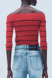 Hellessy Rami Knit in Red Stripe