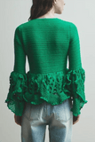 Hellessy Uma Cardigan Jacket in Green