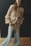 Hellessy Uma Cardigan Jacket in Sand