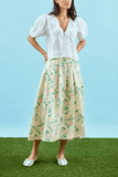 Hunter Bell Alexis Skirt in Garden Rose Peony