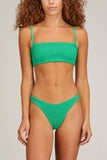Hunza G Swimwear Gigi Bikini in Emerald Hunza G Gigi Bikini in Emerald