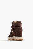 Isabel Marant Balskee Sneaker in Chocolate/Milky White