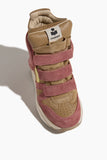 Isabel Marant High Top Sneakers Balskee Sneakers in Light Beige/Pink Isabel Marant Balskee Sneakers in Light Beige/Pink
