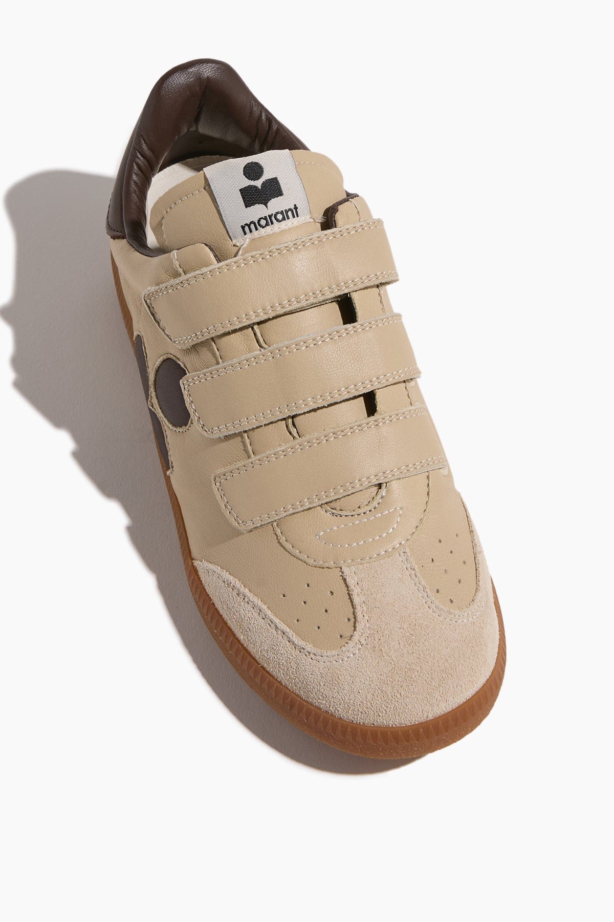 Isabel Marant Beth Sneaker in Ecru/Chocolate