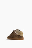 Isabel Marant Beth Sneaker in Khaki/Orange