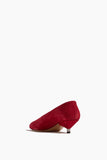 Isabel Marant Ebisa Heels in Scarlet Red