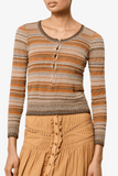 Frederica Top in Beige