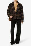 Galeane Jacket in Black/Khaki