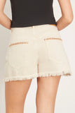 Etoile Isabel Marant Shorts Lesia Shorts in Ecru Isabel Marant Lesia Shorts in Ecru